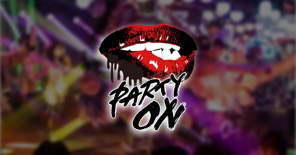 PARTY ON TOKYO 공식 로고 이미지
